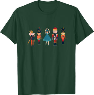 Christmas Nutcracker Ballet T-Shirt - T-Shirt | Forest