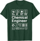 Chemical Engineer Gift Chemical Engineer Funny Description Label - Men's Black Small Classic Fit Short Sleeve T-Shirt - T-Shirt | Forest