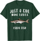 Just A Girl Who Loves Cobia Fish Lover T-Shirt - T-Shirt | Forest