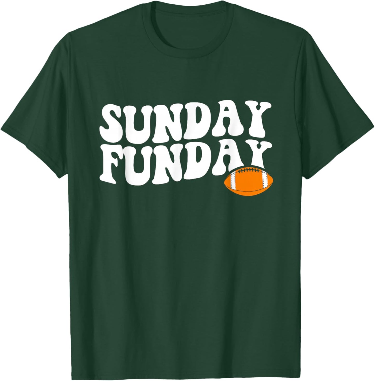 Sunday Funday Football T-Shirt - T-Shirt | Forest