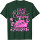 Girls Gone Cruising 2024 Girls Matching Women Cruise Squad T-Shirt - T-Shirt | Forest