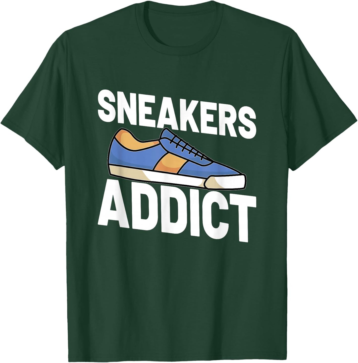 Sneaker Shoe Shoes Streetwear Basketball Fashion T-Shirt - T-Shirt | Forest