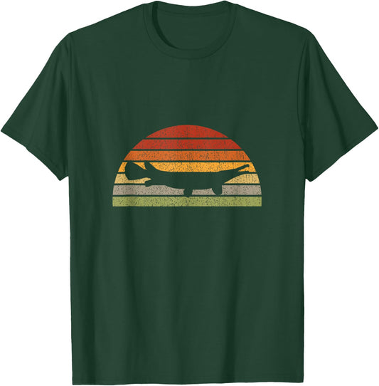 Alligator Gar Fishing Graphic Freshwater Fish T-Shirt - T-Shirt | Forest