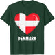 Denmark flag jersey, Danish T-Shirt - T-Shirt | Forest