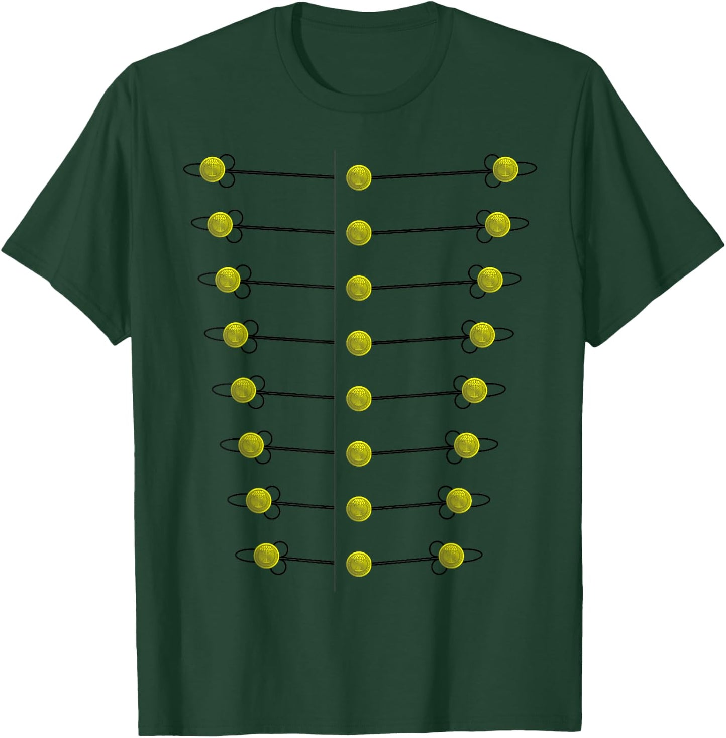 Full Dress Salt and Pepper Cadet Grays Uniform Charleston T-Shirt - T-Shirt | Forest