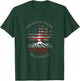 American Grown Polish Roots USA Poland Flag Heritage Tree T-Shirt - T-Shirt | Forest