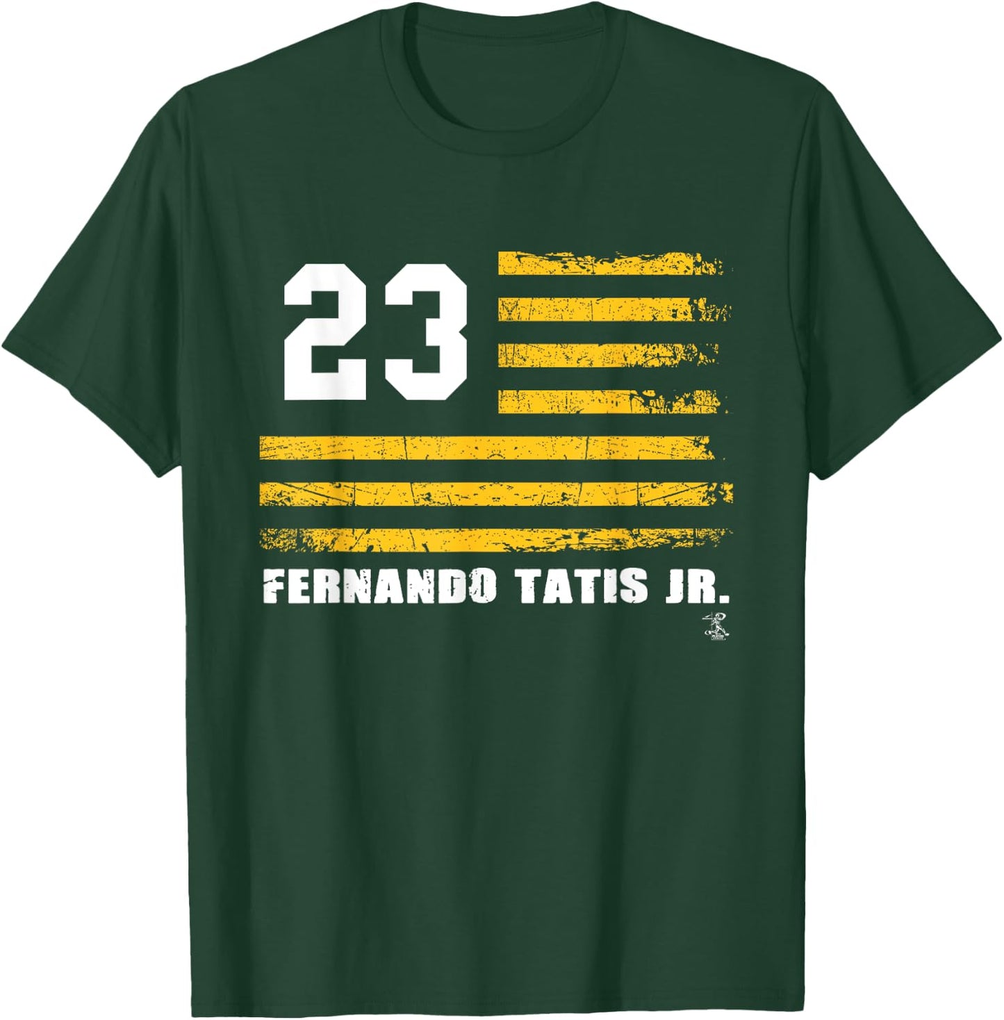 Fernando Tatis Jr Vintage Flag Gameday T-Shirt - T-Shirt | Forest