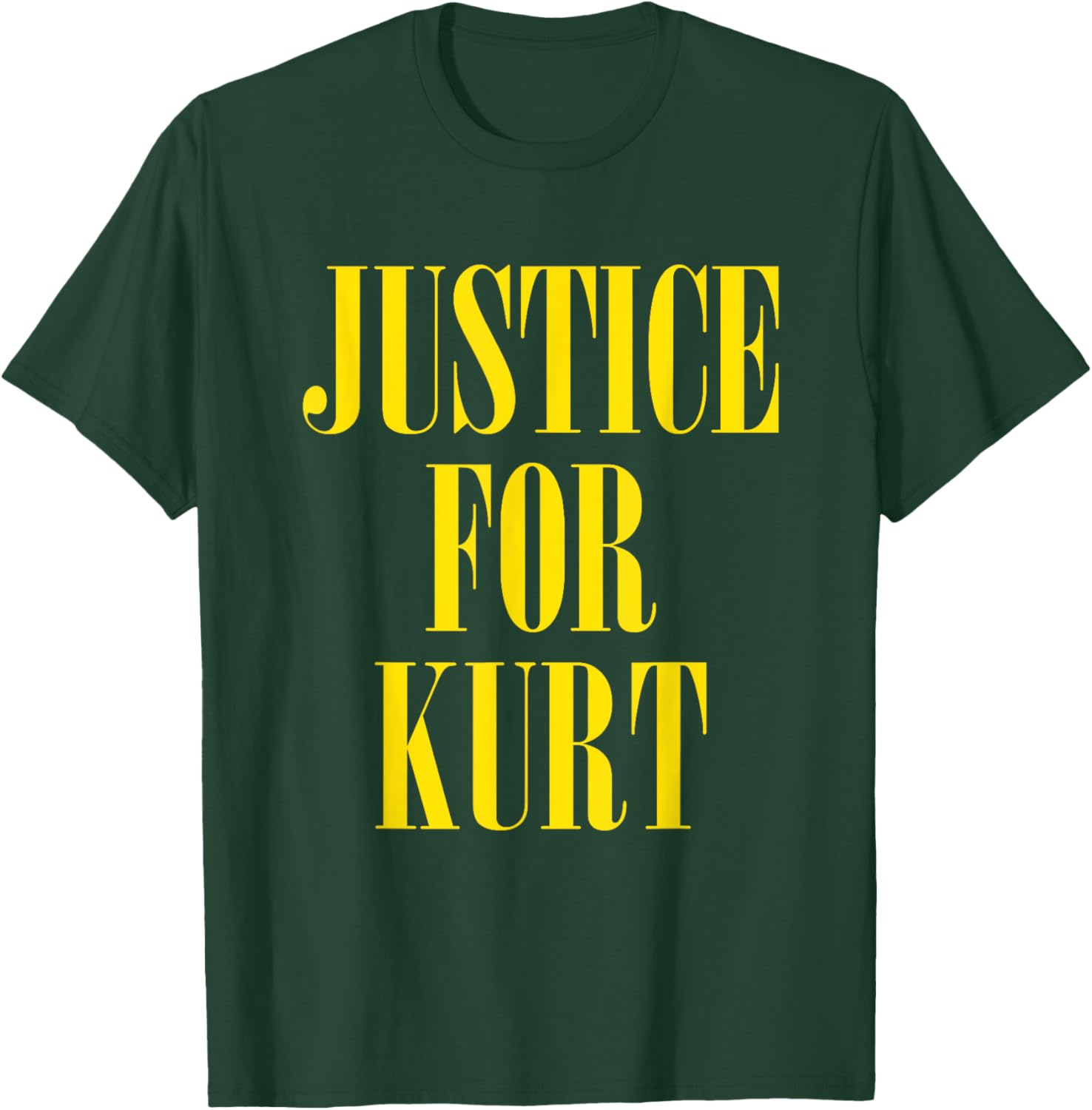 Justice For Kurt -Cool Fun Saying Punk Rock 90s Music Grunge T-Shirt - T-Shirt | Forest