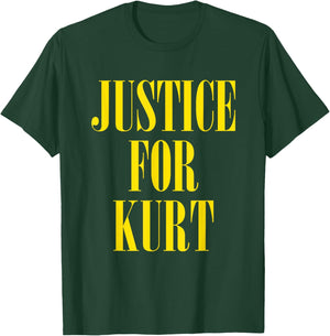 Justice For Kurt -Cool Fun Saying Punk Rock 90s Music Grunge T-Shirt - T-Shirt | Forest