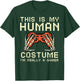 Halloween Human Costume Im A Gamer Costume Men Boys Kids T-Shirt - T-Shirt | Forest