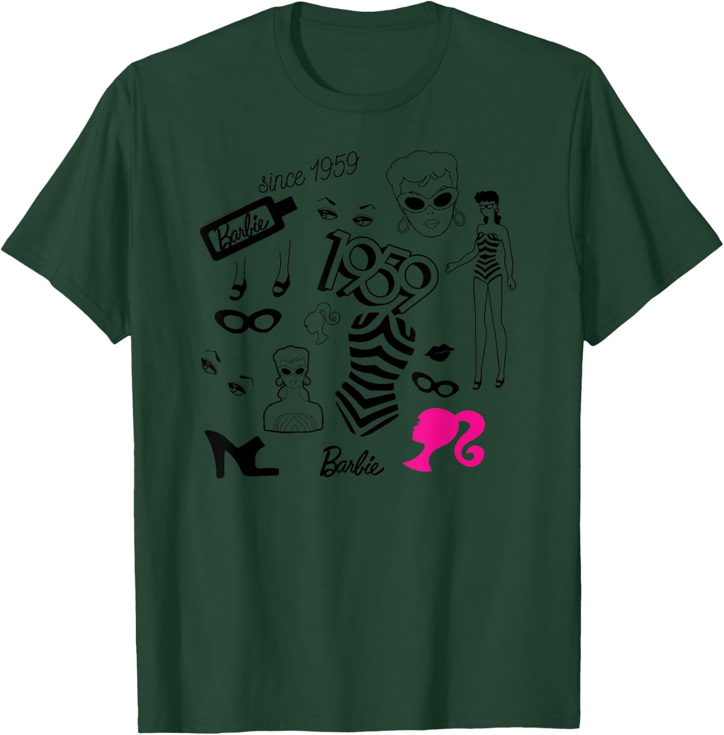 Barbie - 1959 T-Shirt - T-Shirt | Forest
