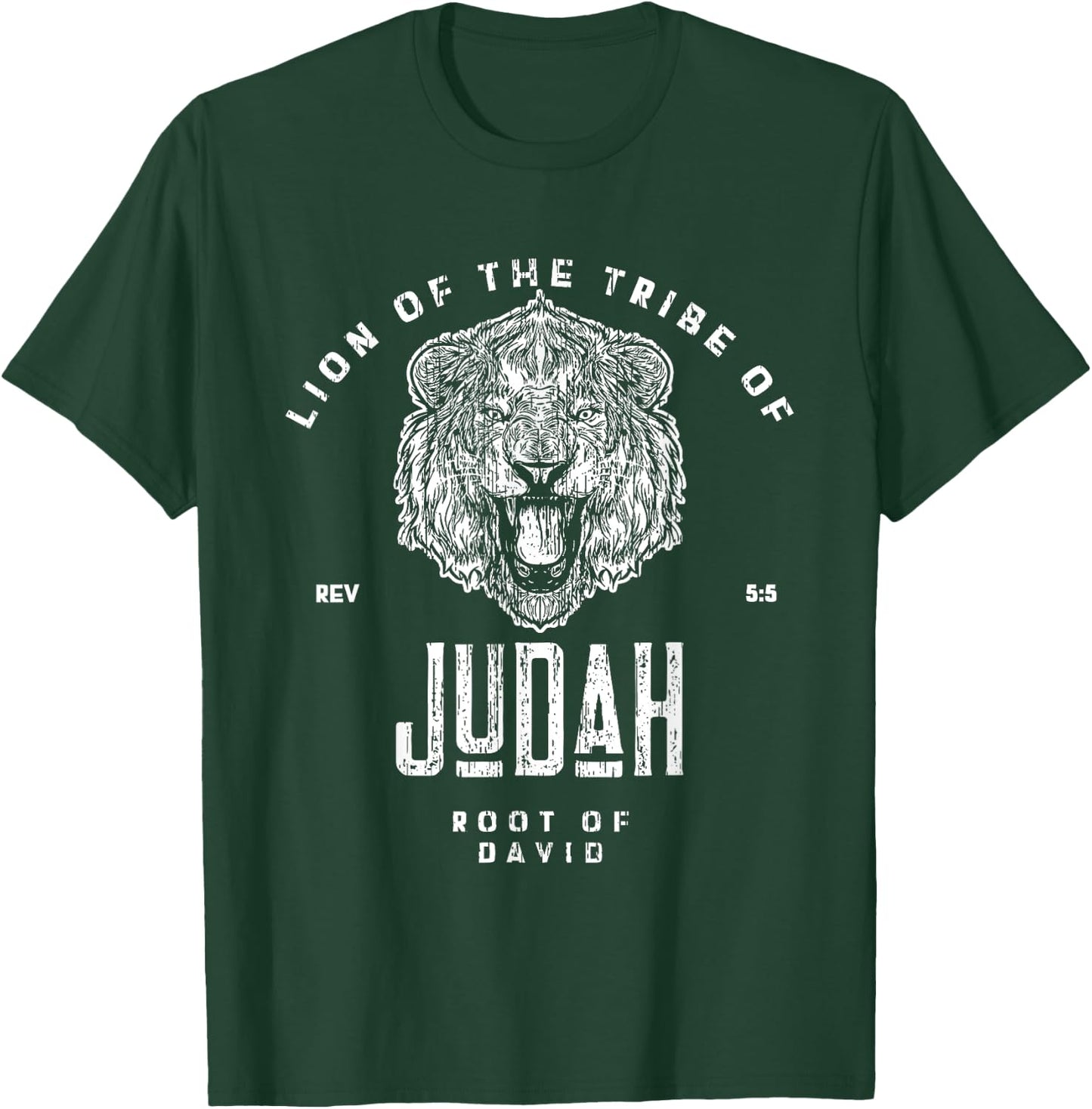 Lion of the Tribe of Judah - 3 T-Shirt - T-Shirt | Forest