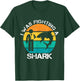 I Was Fighting A Shark Arm Injury Broken Collarbone Shoulder T-Shirt - T-Shirt | Forest