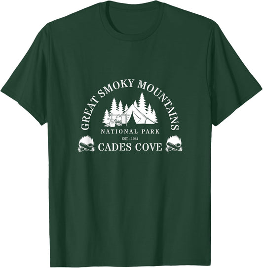 Great Smoky Mountains Cades Cove T-Shirt - T-Shirt | Forest