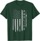 Pro Life on American Flag T-Shirt - T-Shirt | Forest