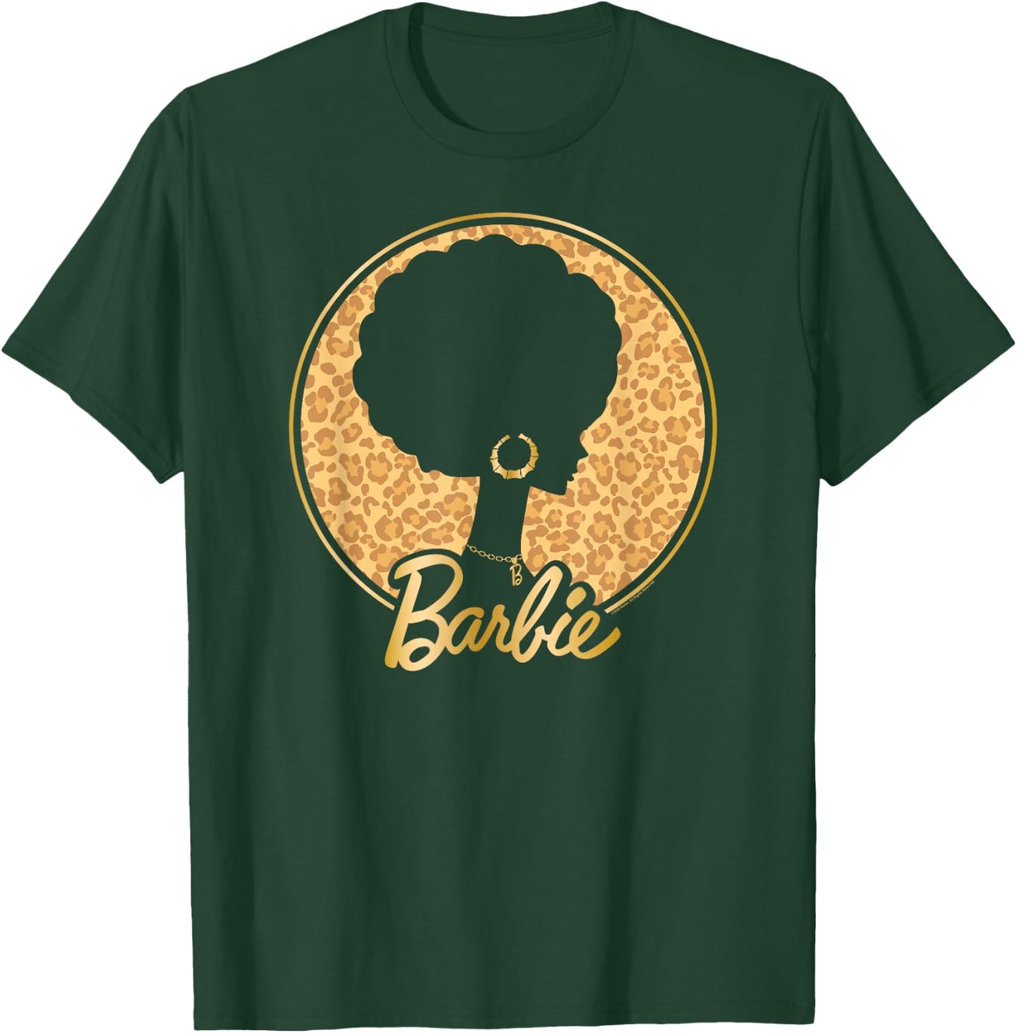 Barbie - Afro Barbie - Leopard T-Shirt - T-Shirt | Forest