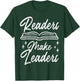 Readers Are Leaders Reading Librarian Book Men Women Kids T-Shirt - T-Shirt | Forest