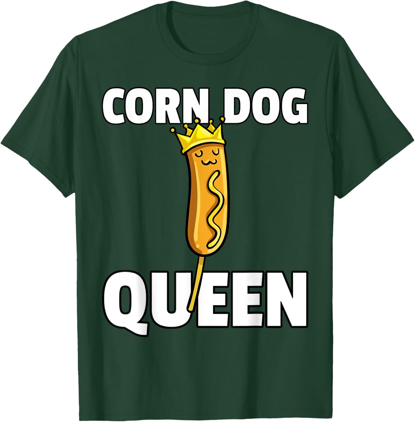 Corn Dog Queen Costume for Youth T-Shirt - T-Shirt | Forest