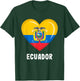 Ecuador Flag Jersey | Ecuadorian T-Shirt - T-Shirt | Forest