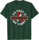 His fight is my fight Squamous Cell Carcinoma Awareness T-Shirt - T-Shirt | Forest
