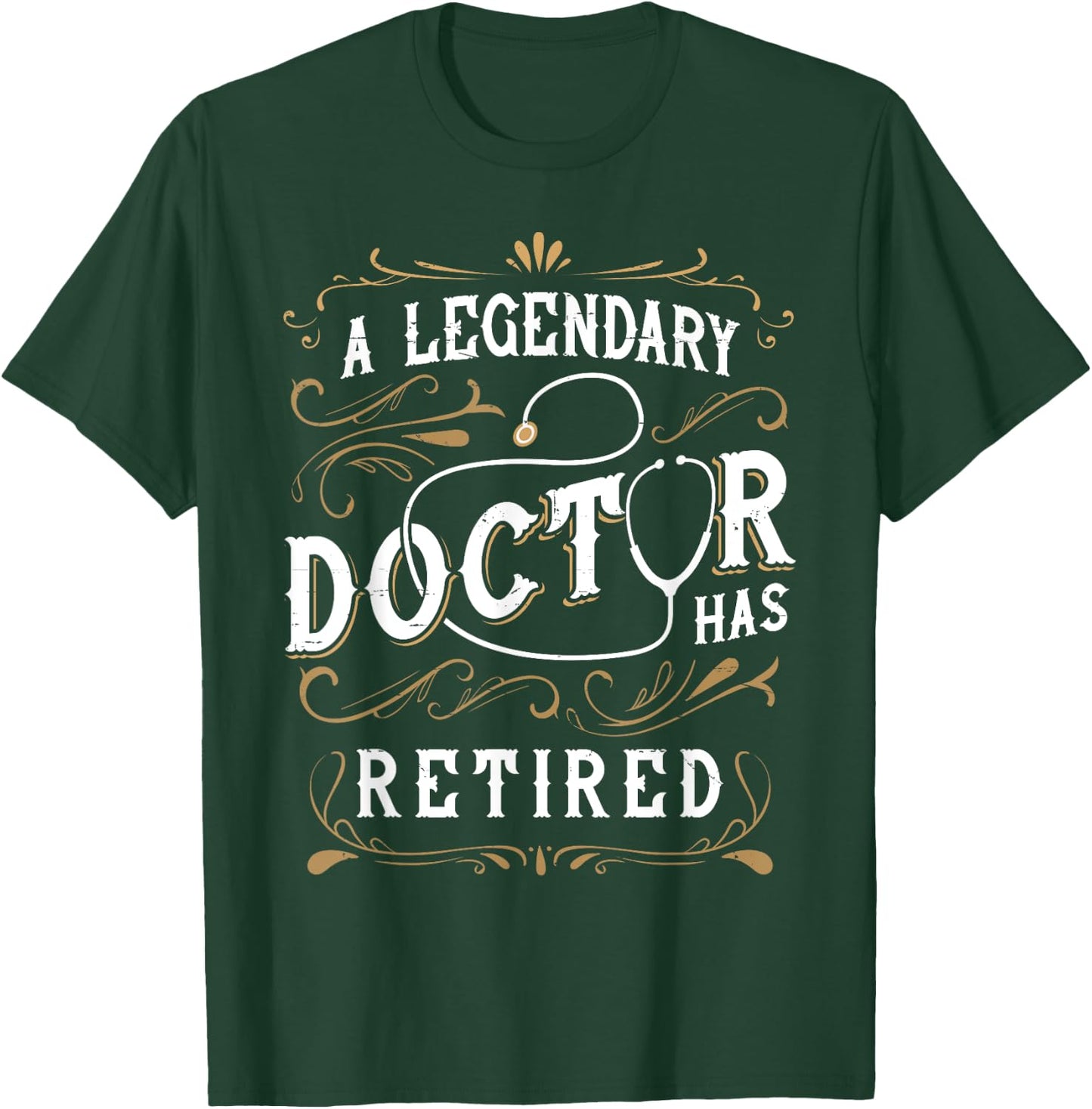 Retired Doctor Retirement for Retiring Medical MD Retired T-Shirt - T-Shirt | Forest