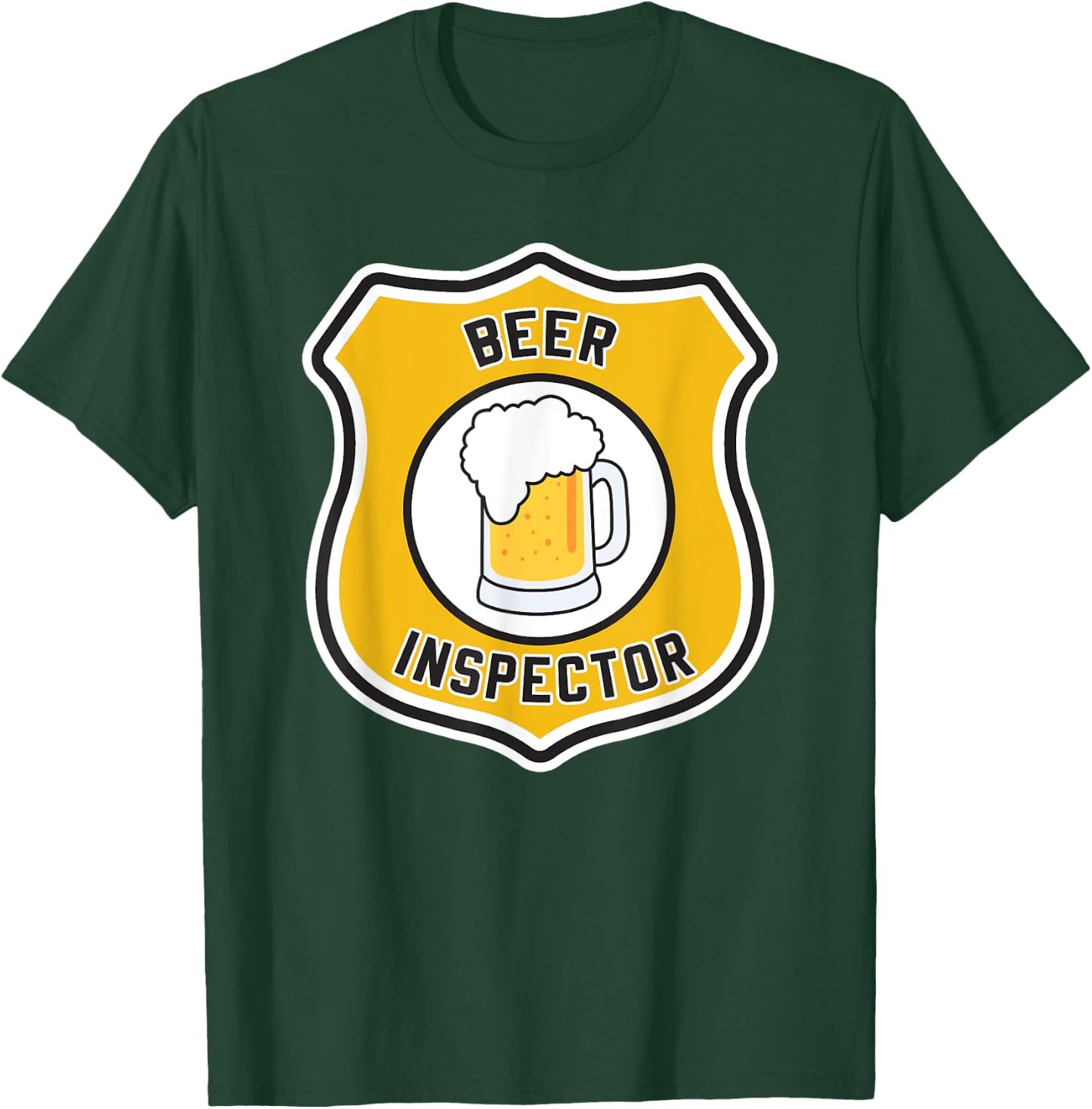 Beer Inspector T-Shirt - T-Shirt | Forest