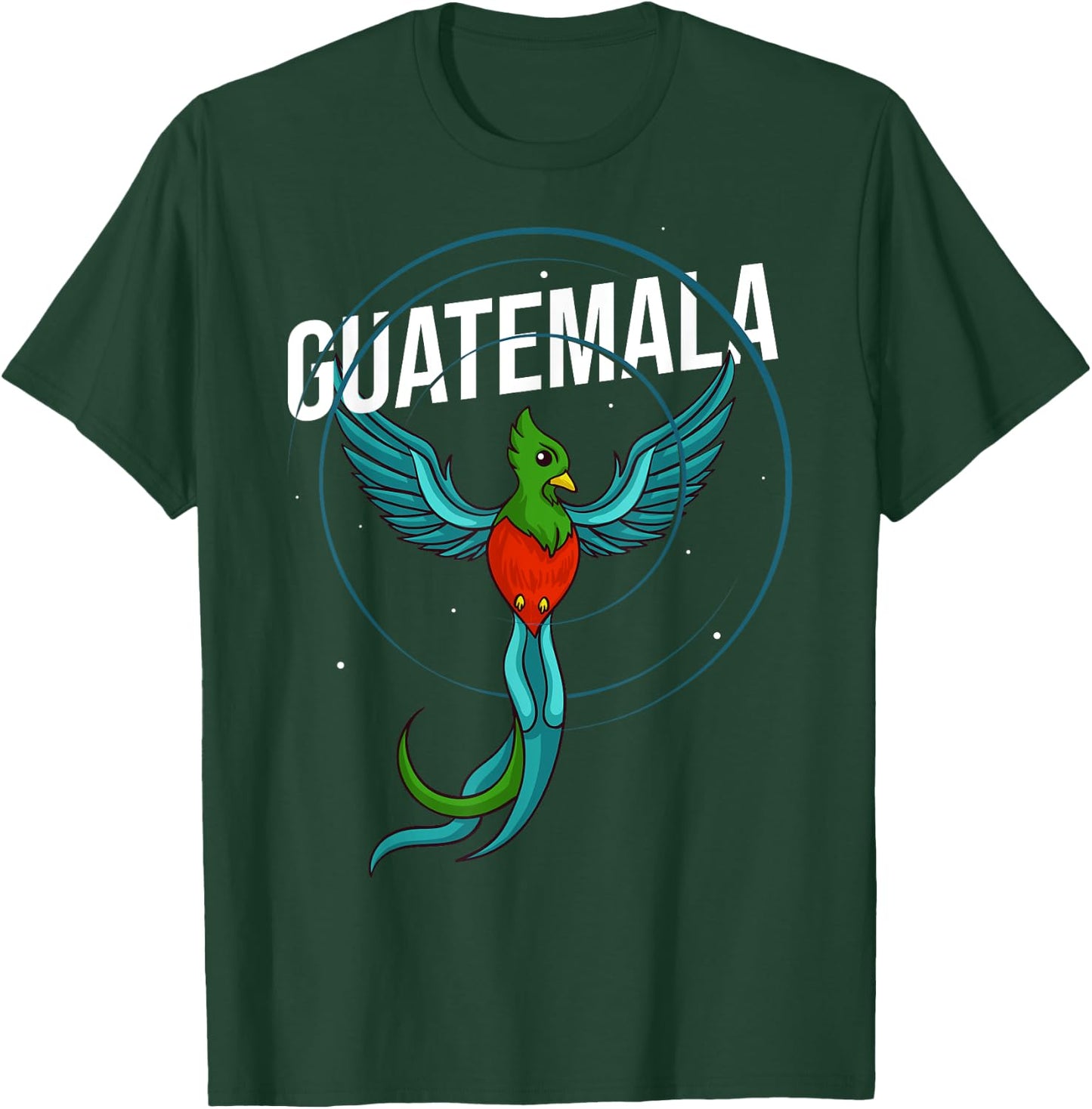 Quetzal Bird Guatemala Feathers Animal T-Shirt - T-Shirt | Forest