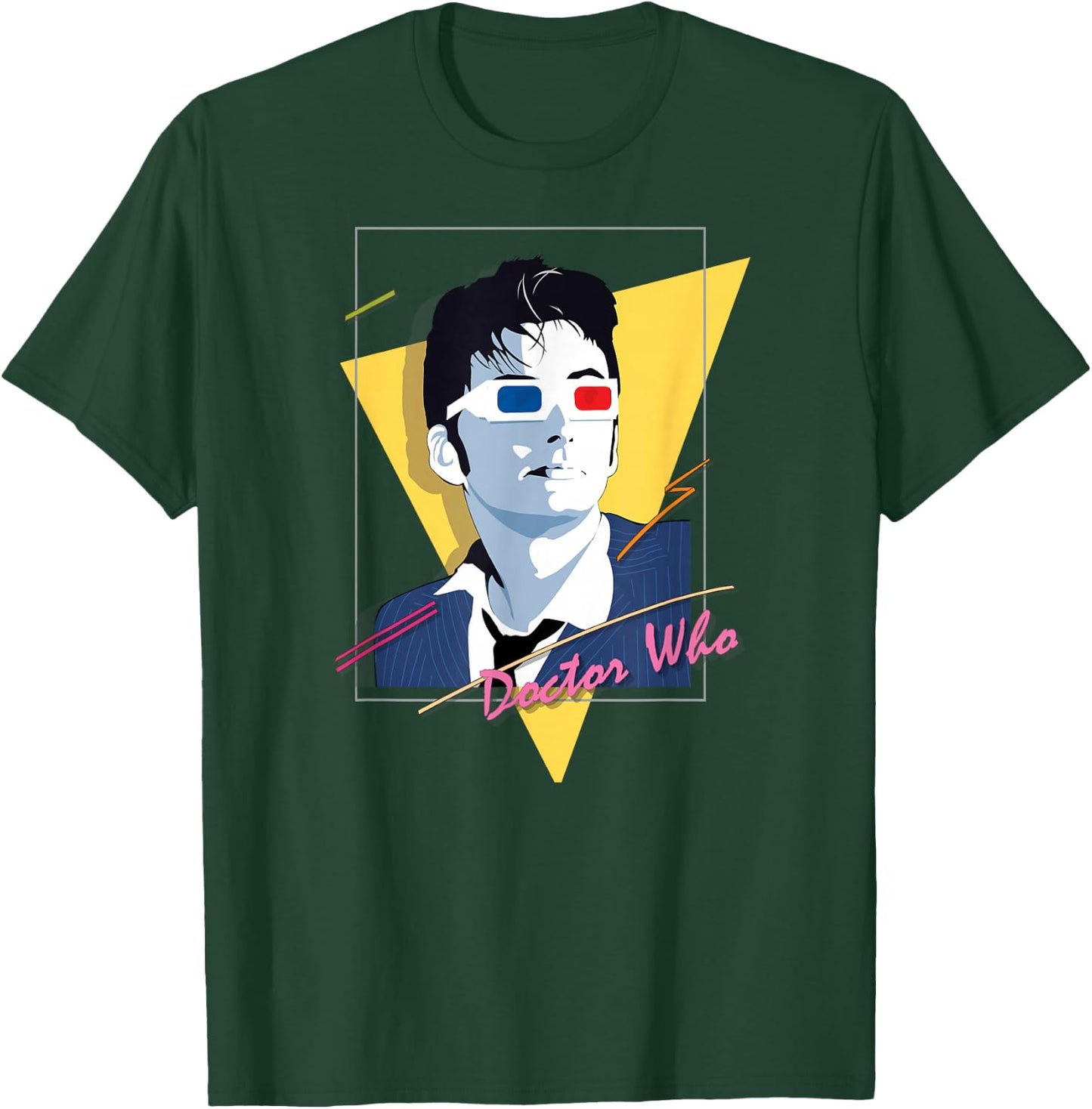 80s Tenant Retro Time Traveler Sci-Fi Fan T-Shirt - T-Shirt | Forest