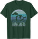 Vintage Great Lakes Unsalted and Shark Free Lake Life T-Shirt - T-Shirt | Forest