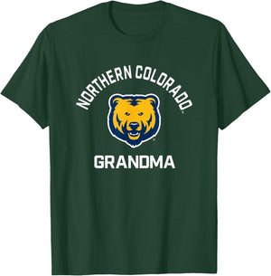University of Northern Colorado Bears Arched Grandma T-Shirt - T-Shirt | Forest
