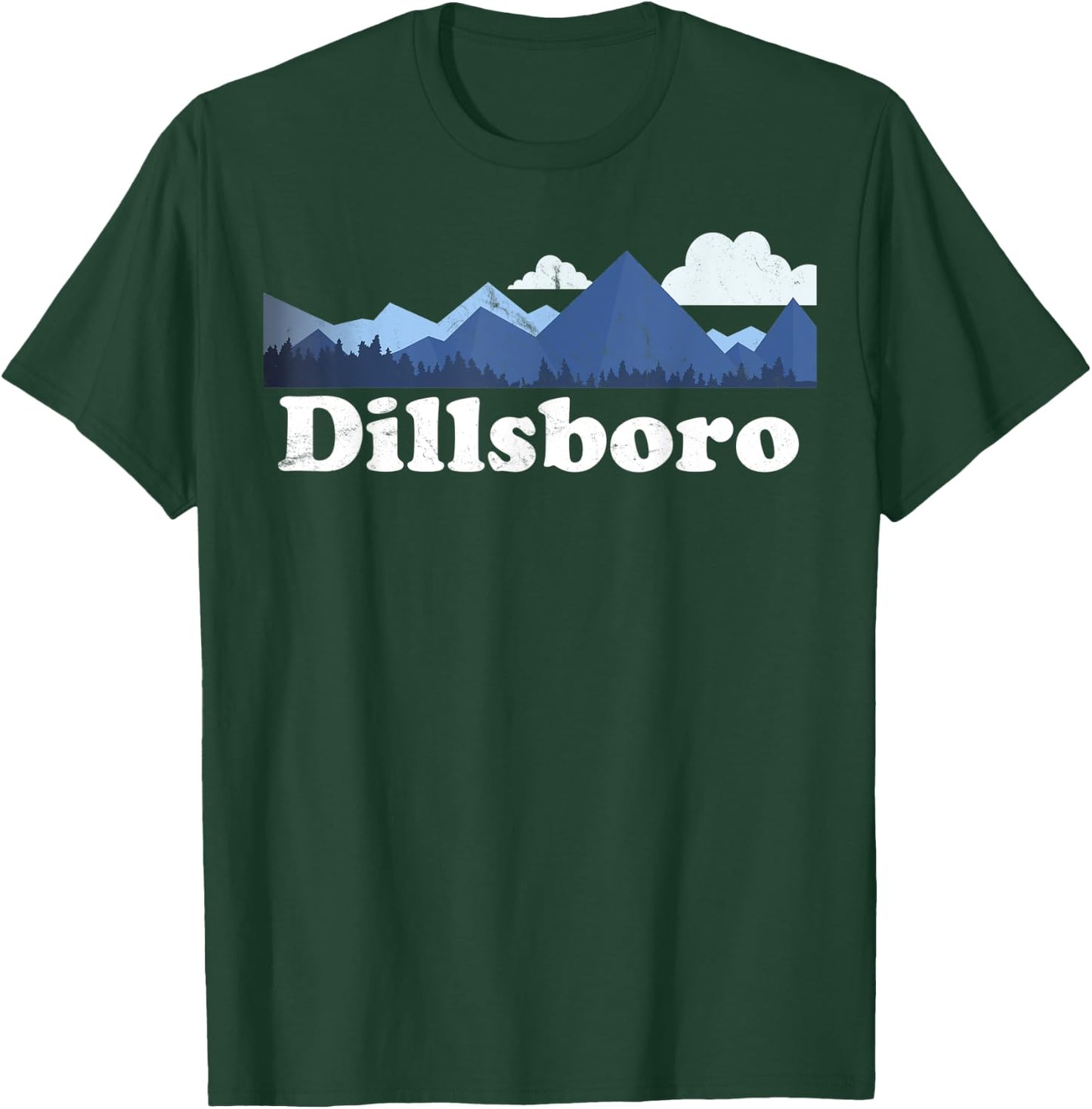 Dillsboro North Carolina Blue Ridge Mountains NC T-Shirt - T-Shirt | Forest