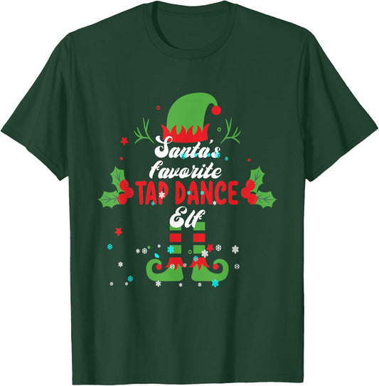 Tap Dance Christmas I Tap Dancing T-Shirt - T-Shirt | Forest