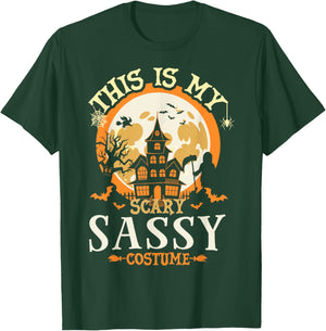Matching My Scary Sassy Halloween Costume T-Shirt - T-Shirt | Forest