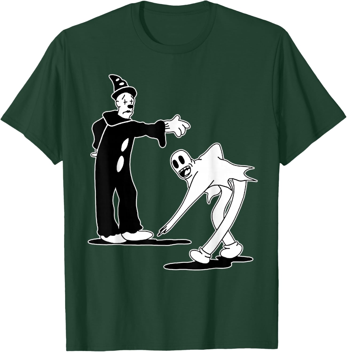 Koko the Clown Ghost Magic Dance T-Shirt - T-Shirt | Forest