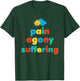 Pain Kidcore Clowncore Weirdcore Aesthetic T-Shirt - T-Shirt | Forest