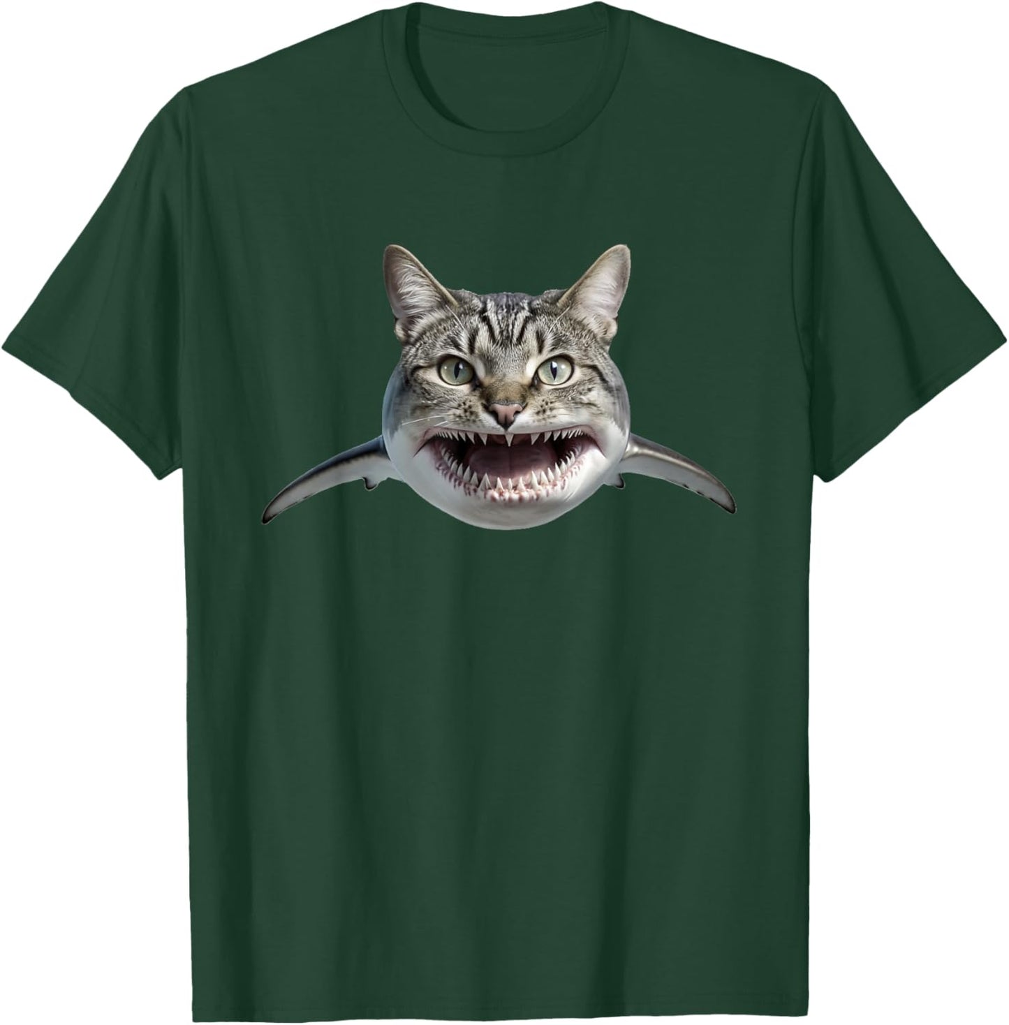 Catshark, silly cat shark face, funny sea monster Women Kids T-Shirt - T-Shirt | Forest