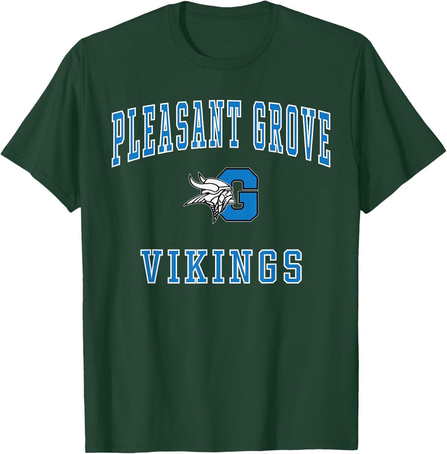 Pleasant Grove High School Vikings T-Shirt - T-Shirt | Forest