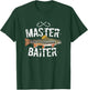 Master Baiter Brook Trout Funny Fishing Gifts Men Women T-Shirt - T-Shirt | Forest