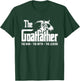 The Goatfather Funny Goat Dad Farm Animal Lover Farmer , Black, Small T-Shirt - T-Shirt | Forest