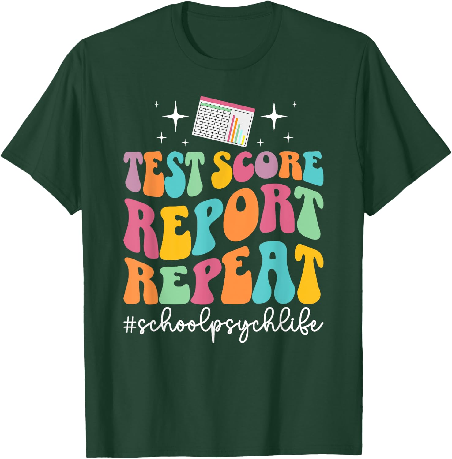 School Psych Life School Psychologist School Psychology T-Shirt - T-Shirt | Forest