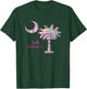 Hilton Head Island South Carolina Palm Moon Madras Plaid T-Shirt - T-Shirt | Forest
