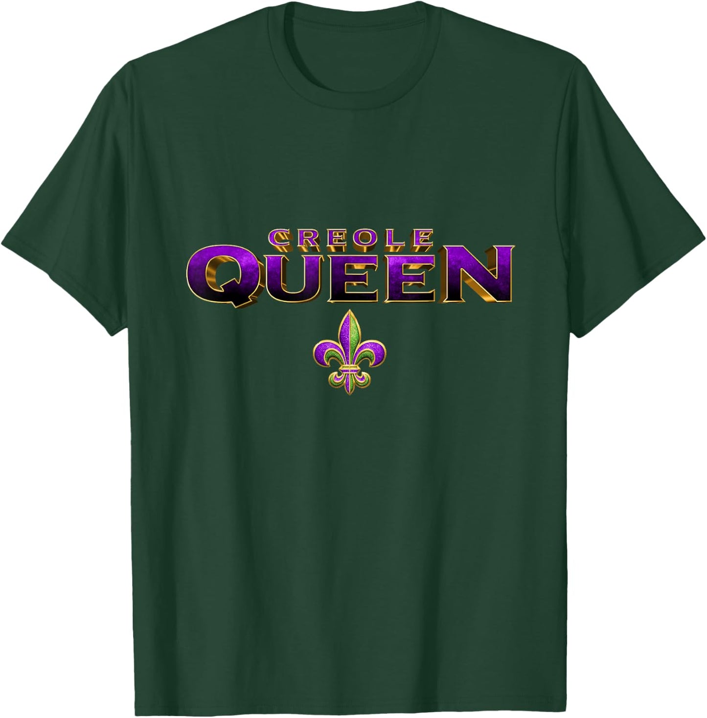 Creole Queen T-Shirt - T-Shirt | Forest