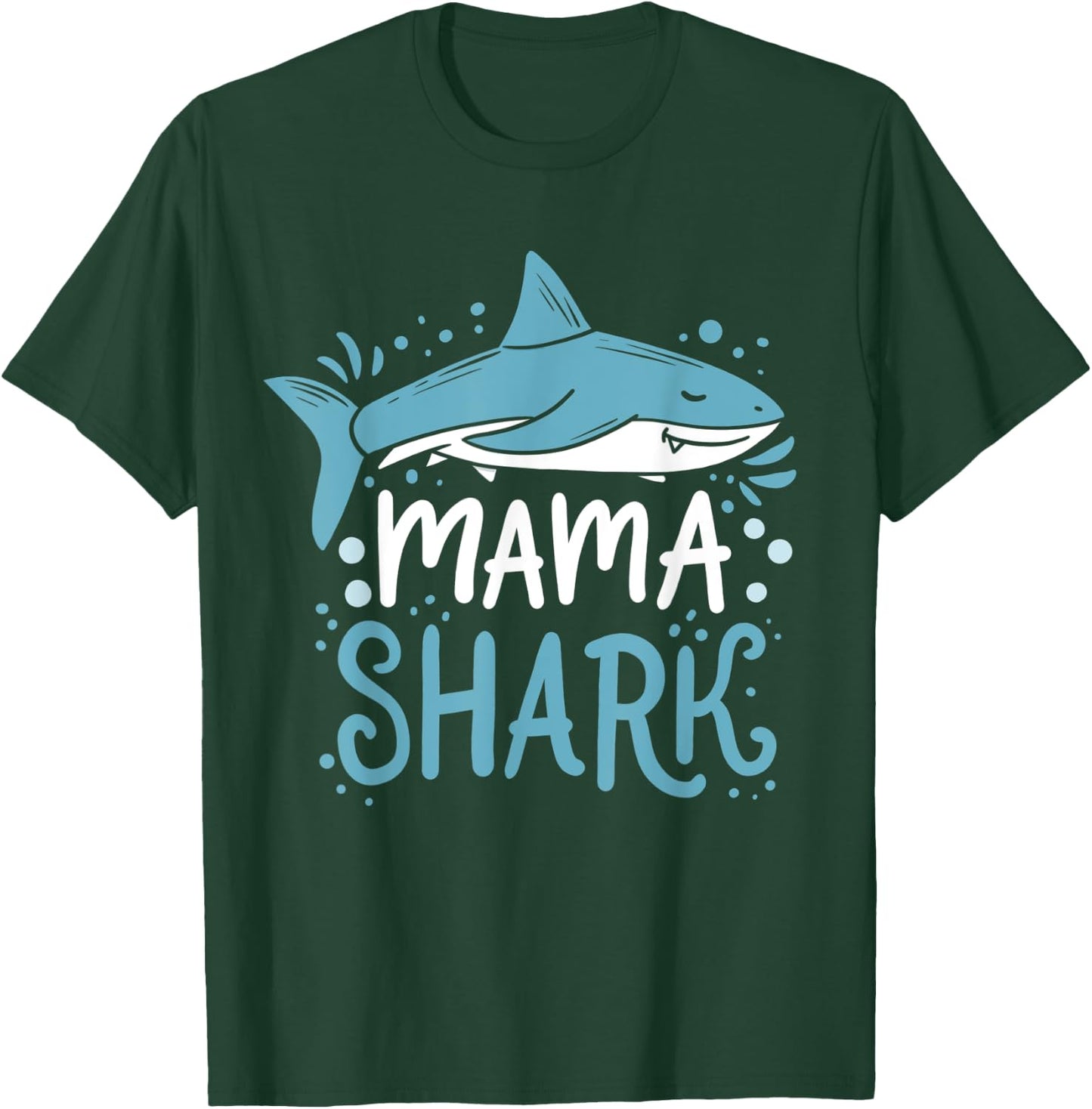 Mama Shark Mom Gift T-Shirt - T-Shirt | Forest
