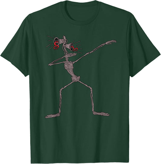 Funny dabbing Siren Head halloween meme kids gifts T-Shirt - T-Shirt | Forest