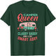 Camper Queen Classy Sassy Smart Assy Cute Camping Women T-Shirt - T-Shirt | Forest