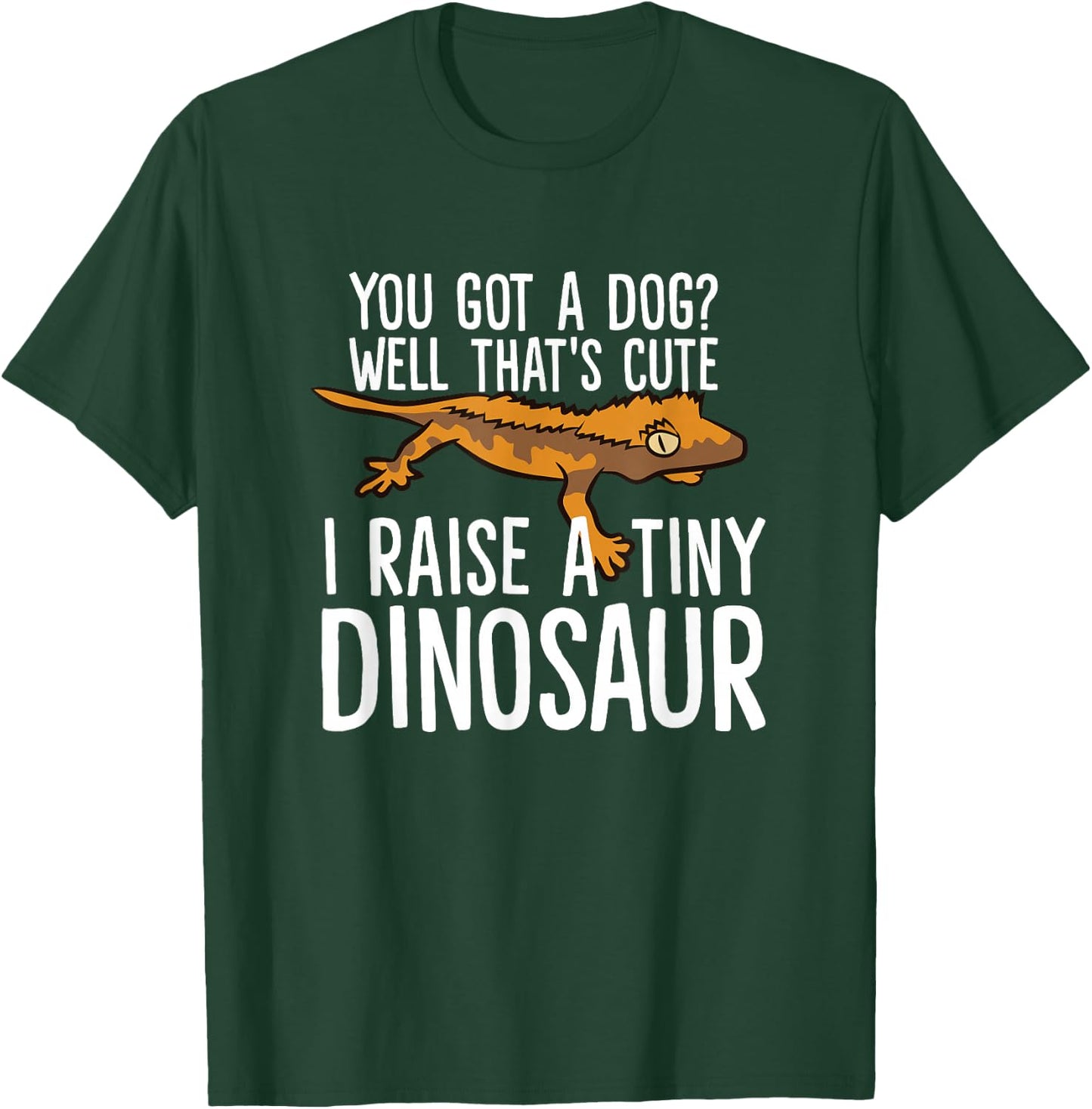 Crested Gecko Owner Crested Gecko Pet Crested Gecko T-Shirt - T-Shirt | Forest