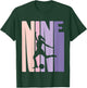 9 Years Soccer Girls Gift 9th Birthday Football Player T-Shirt - T-Shirt | Forest