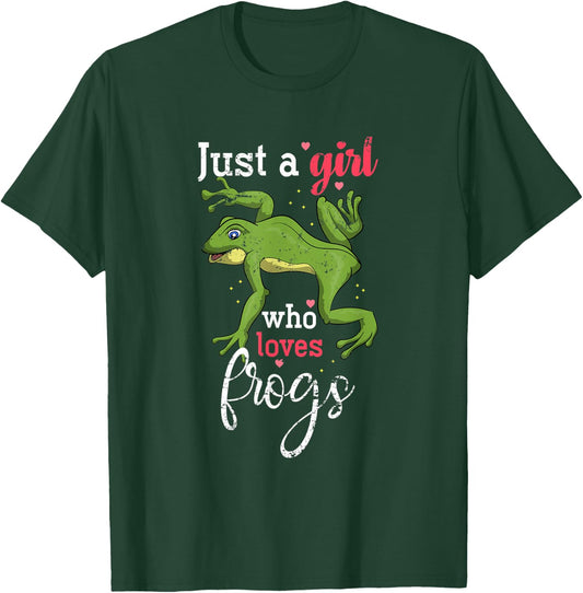 Rainforest Amphibian Animal Lover Girls Women Gift Frog T-Shirt - T-Shirt | Forest
