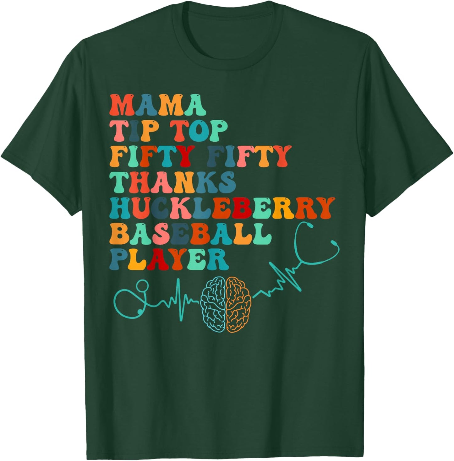Stroke Neurosurgery Neurology Ortho Neuro Trauma Icu Nurse T-Shirt - T-Shirt | Forest