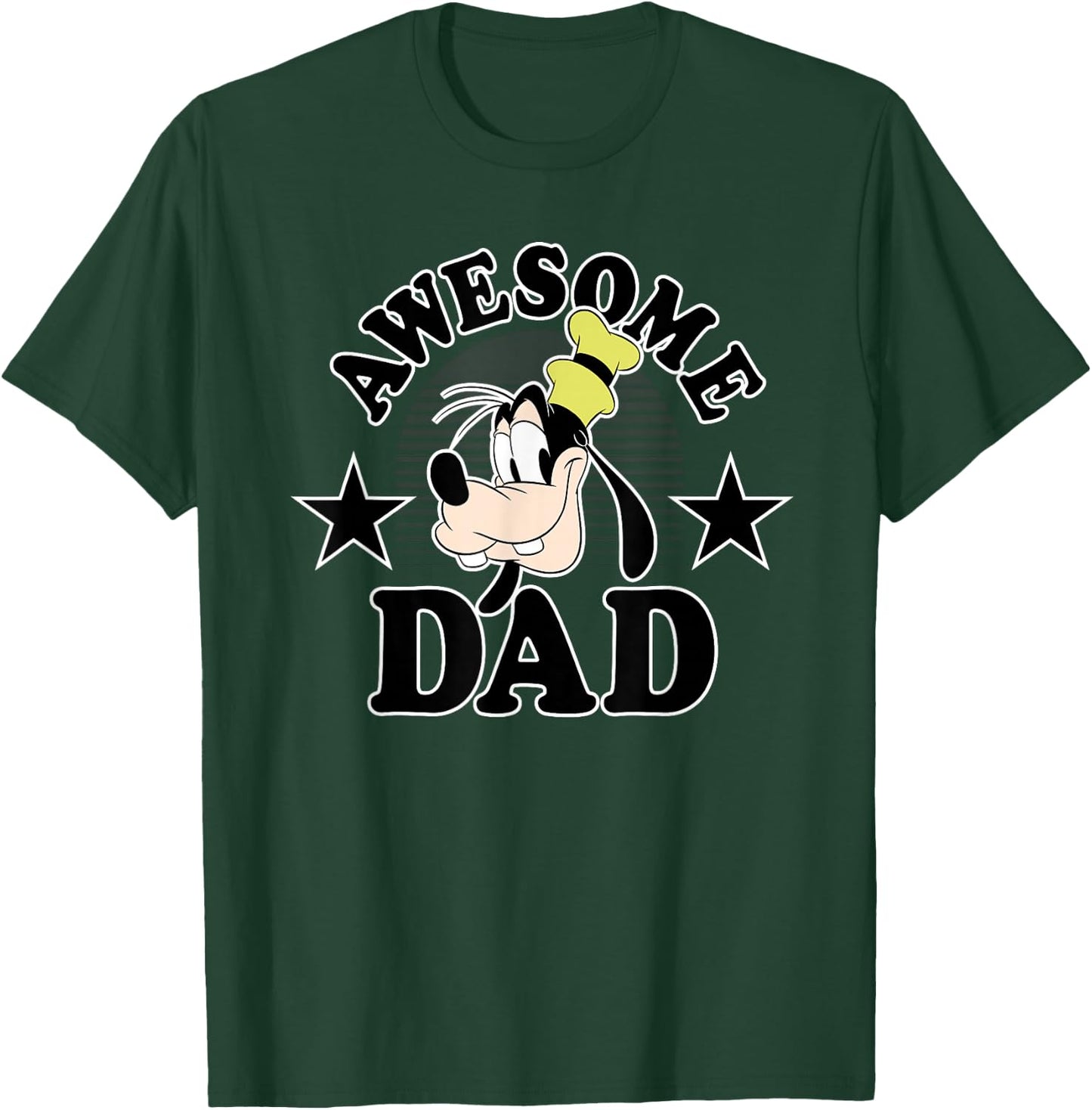 Disney Goofy Father's Day Awesome Dad T-Shirt - T-Shirt | Forest